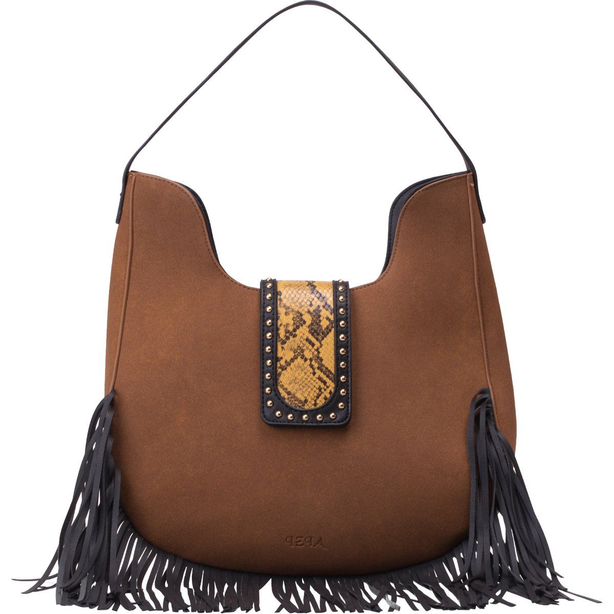 IZIA Handtasche Damen Kamel