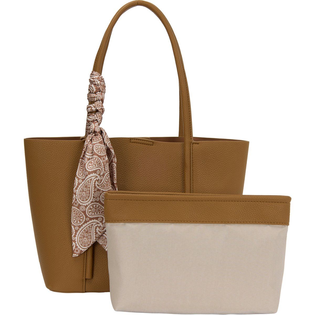 FELIPA 2-IN-1-Tragetaschen-Set 2-IN-1-Tragetaschen-Set Frauen khaki