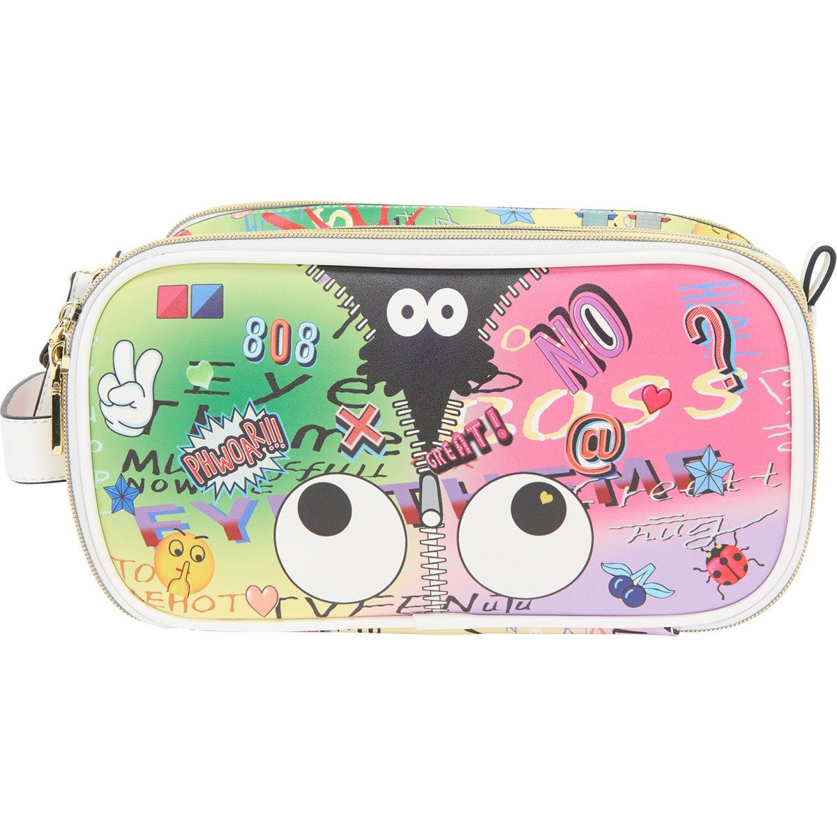 Mymo Handtasche Handtasche Frauen weiß mehrfarbig