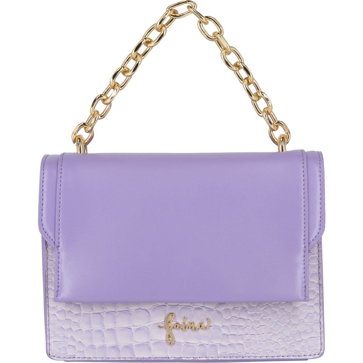 Faina Henkeltasche Damen Lavendel