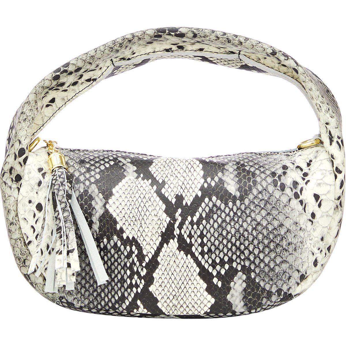 Faina Schultertaschen Damen Grau Mehrfarbig