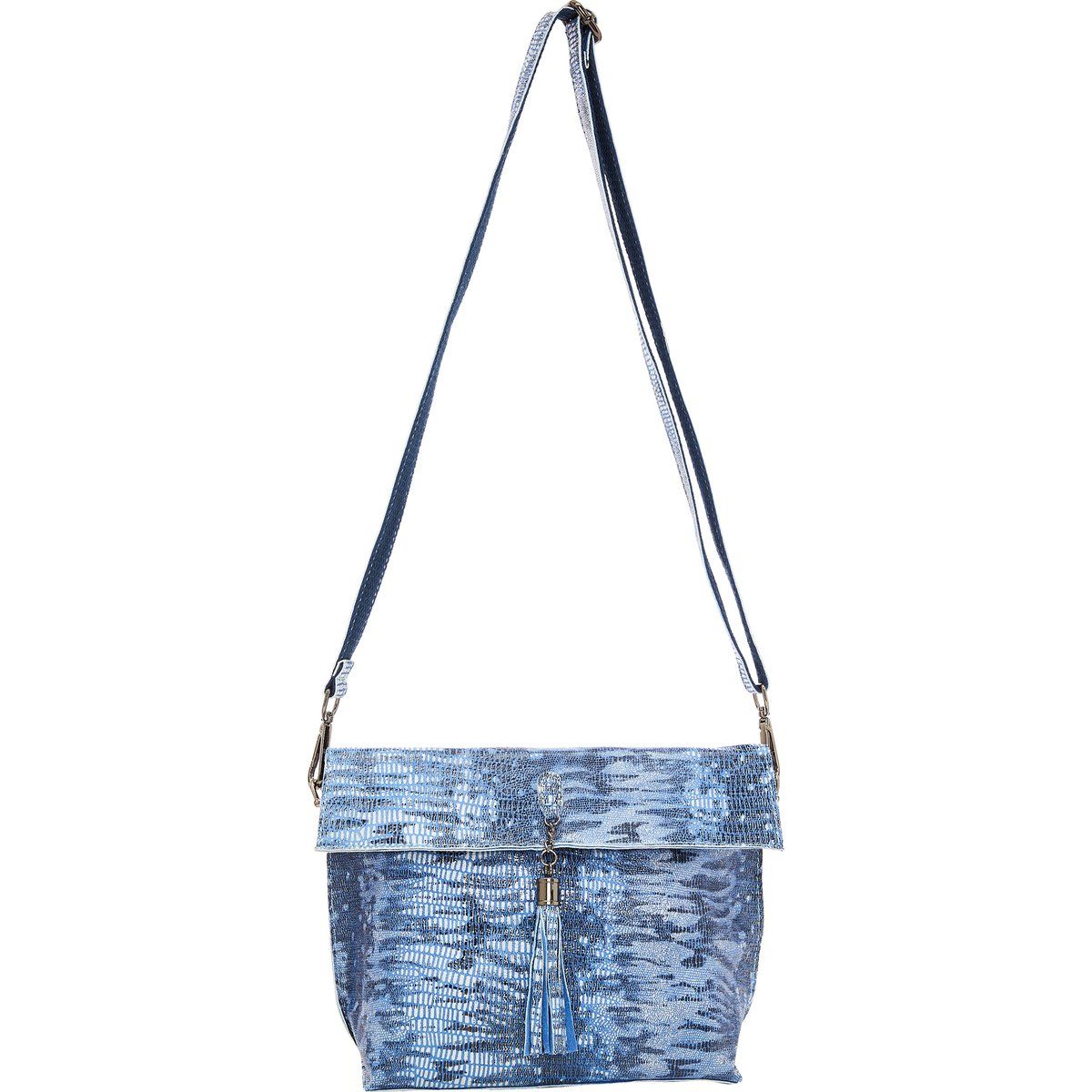 Faina Schultertaschen Damen blau