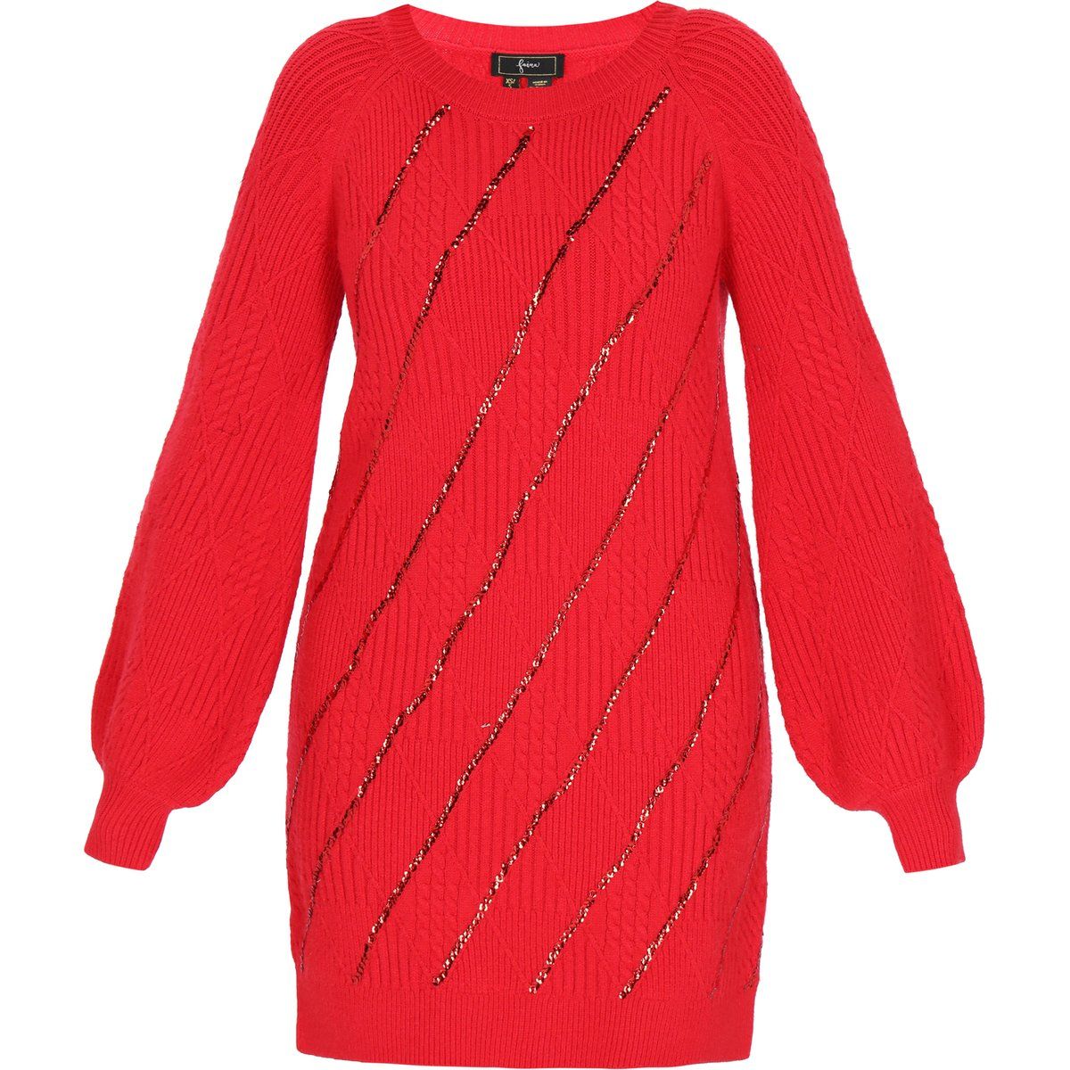 Faina Kleid Frauen Rot