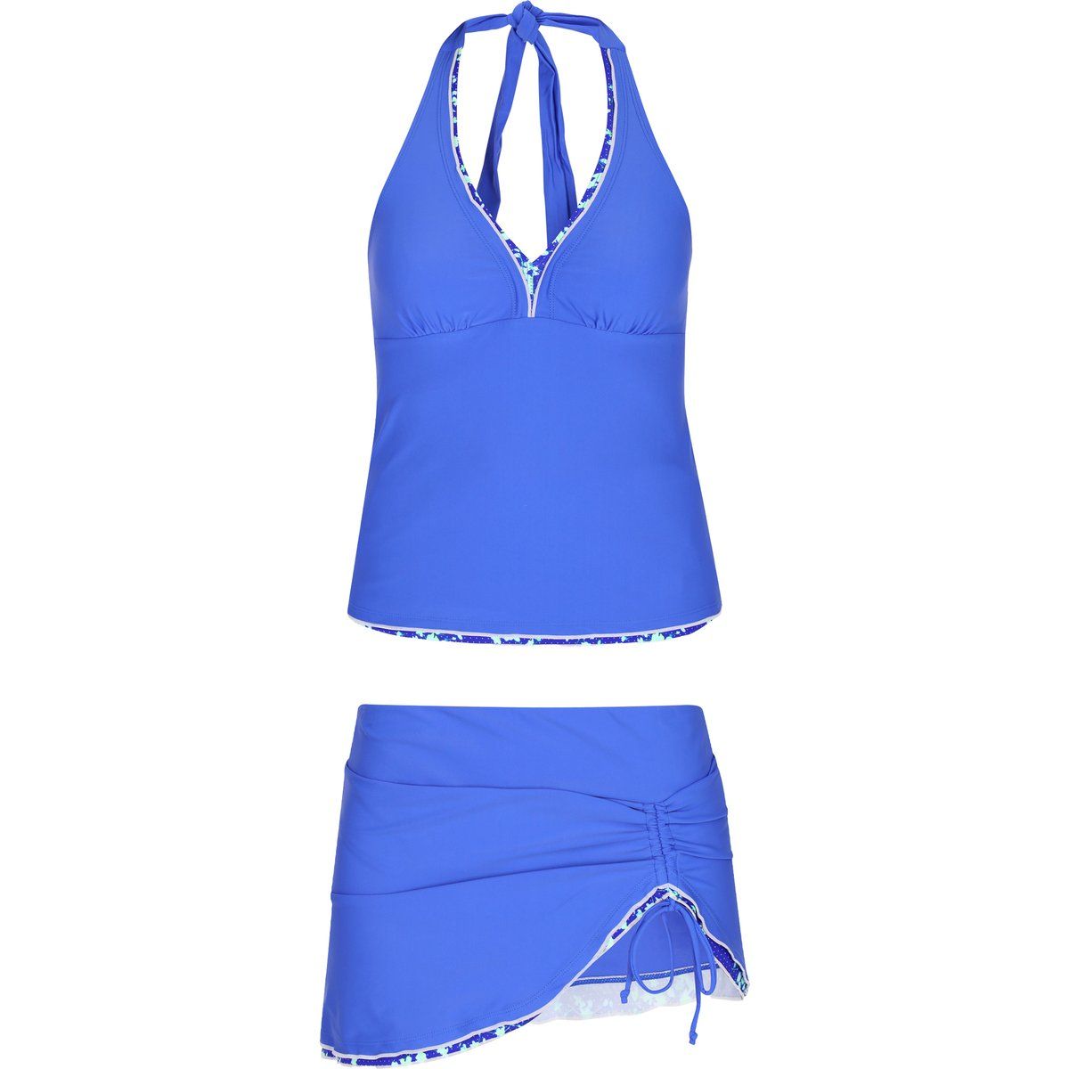 Faina Badeanzug Frauen Blau