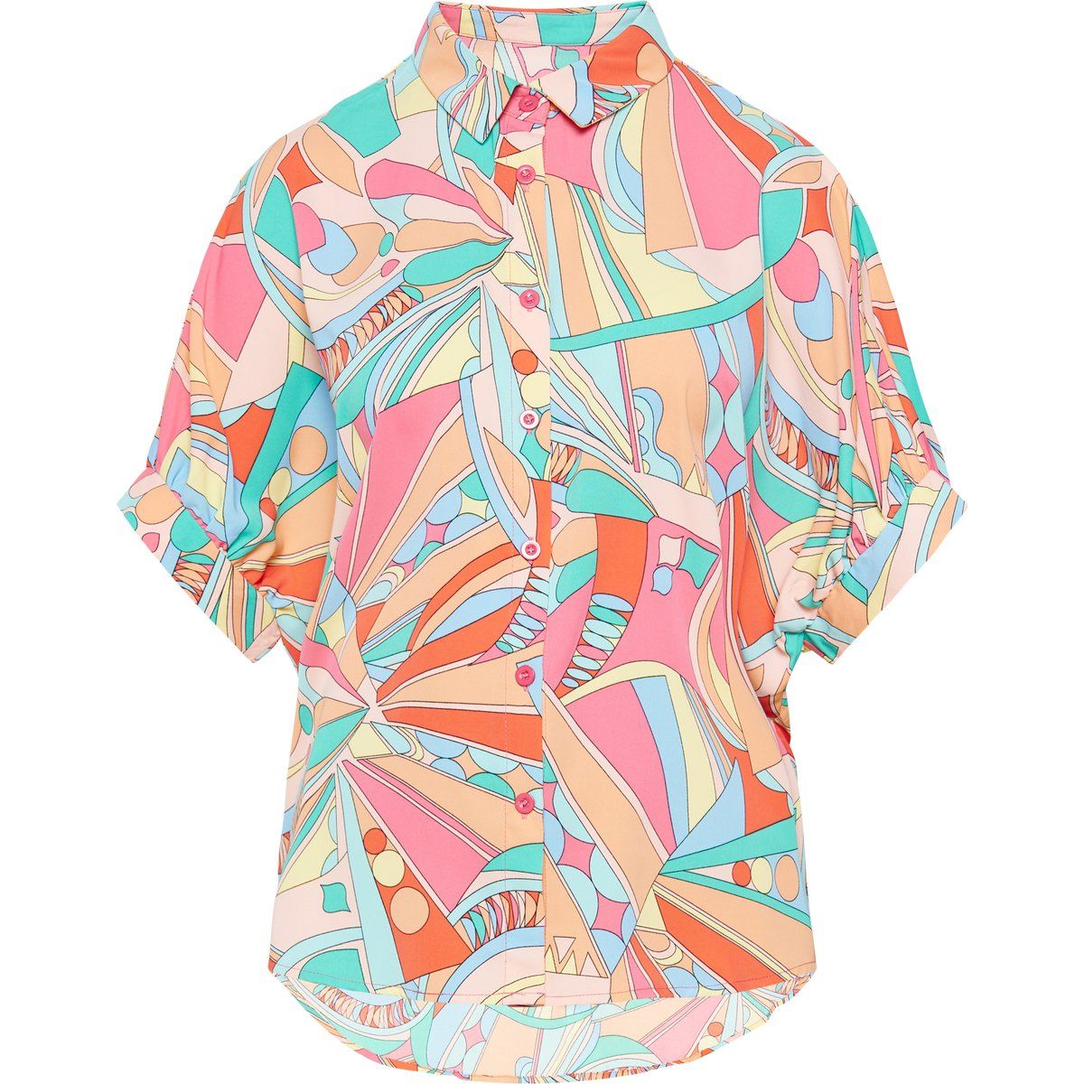 usha Bluse Frauen mehrfarbig