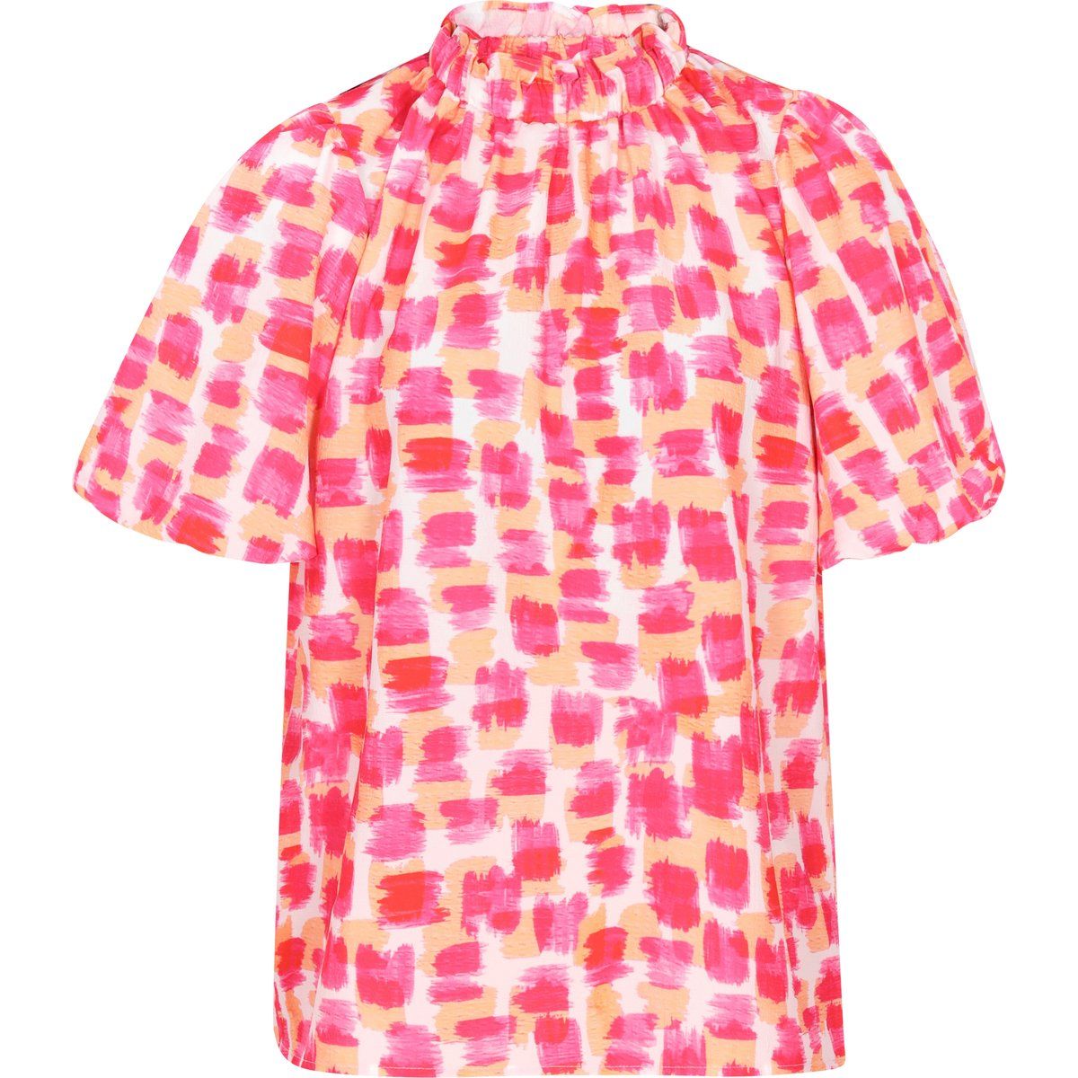Faina Bluse Frauen Mehrfarbig Rosa
