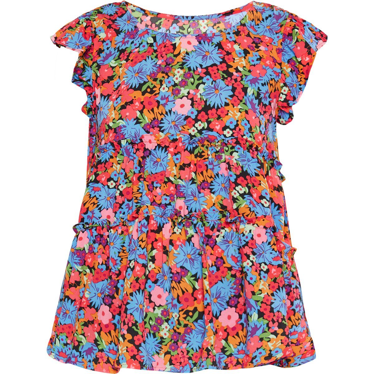 FELIPA Bluse Frauen mehrfarbig