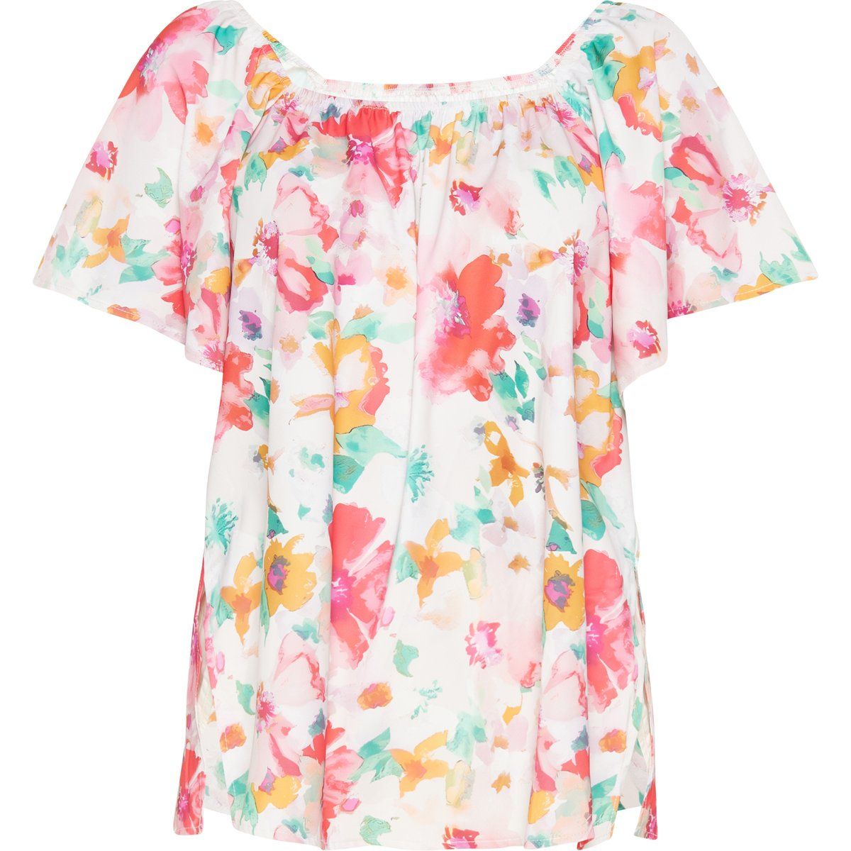 FELIPA Bluse Frauen mehrfarbig