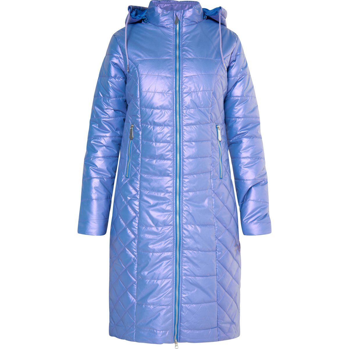 Faina Leichter Steppmantel Damen violett