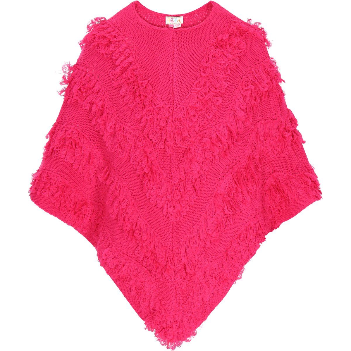 IZIA Poncho Frauen Rosa