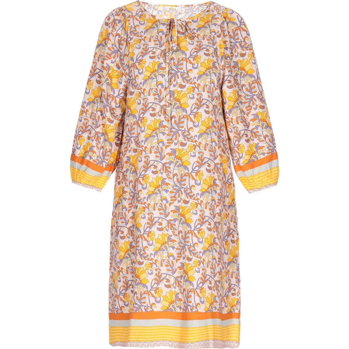 usha Kleid Frauen gelb mehrfarbig