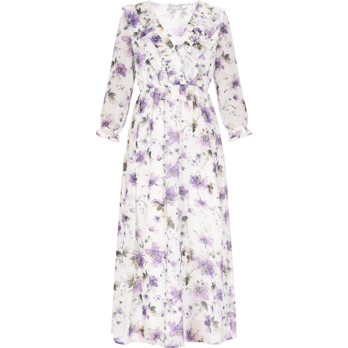 usha Kleid Frauen violett mehrfarbig