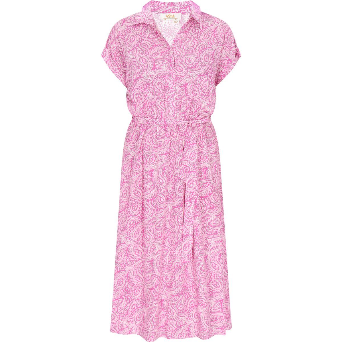 usha Kleid Frauen rosa weiß
