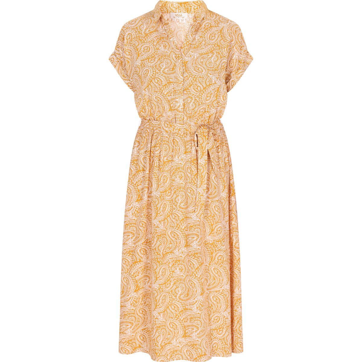 usha Kleid Frauen gelb weiß