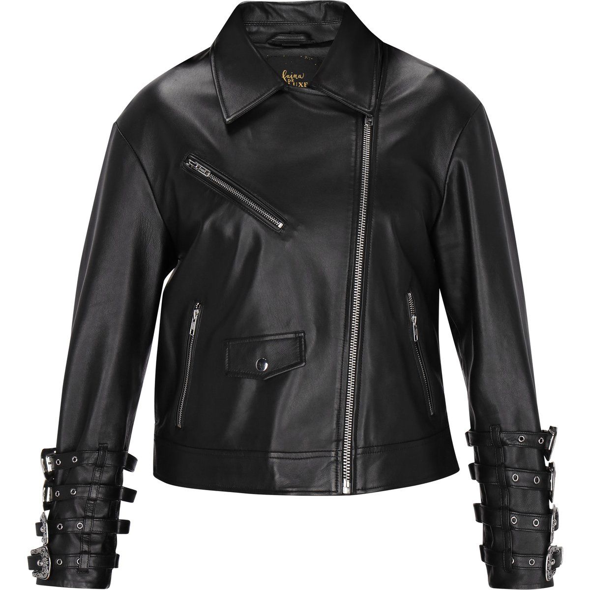Faina Jacke Frauen Schwarz