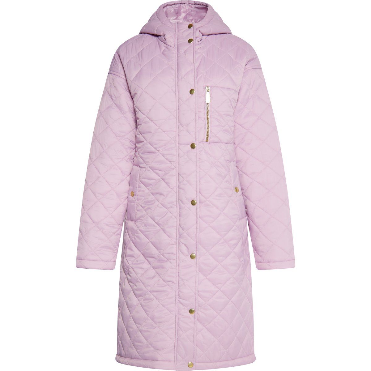 Faina Leichter Steppmantel Damen Mauve