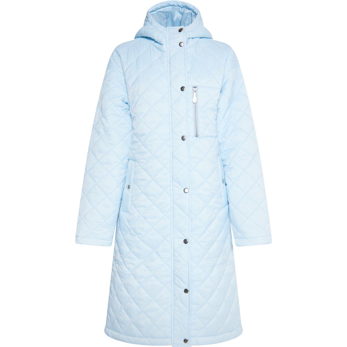 Faina Leichter Steppmantel Damen hellblau