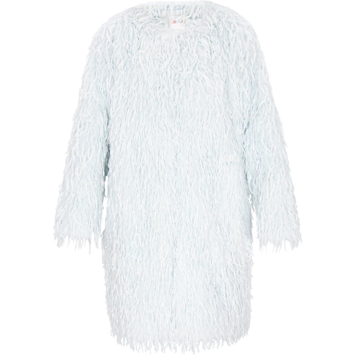 IZIA Mantel Frauen hellblau