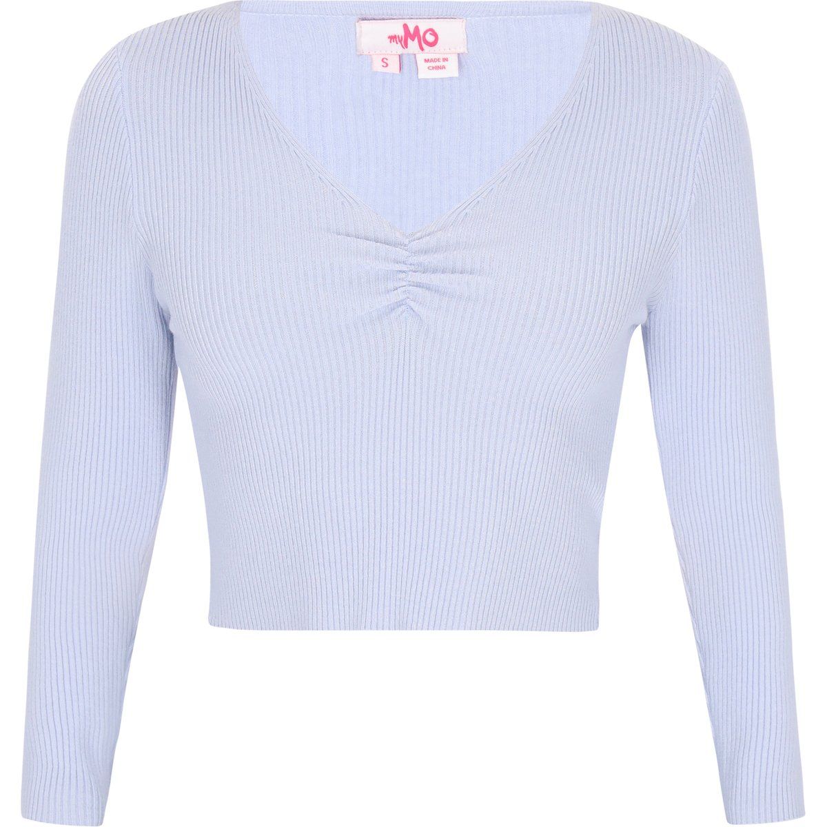 Mymo Pullover Frauen hellblau