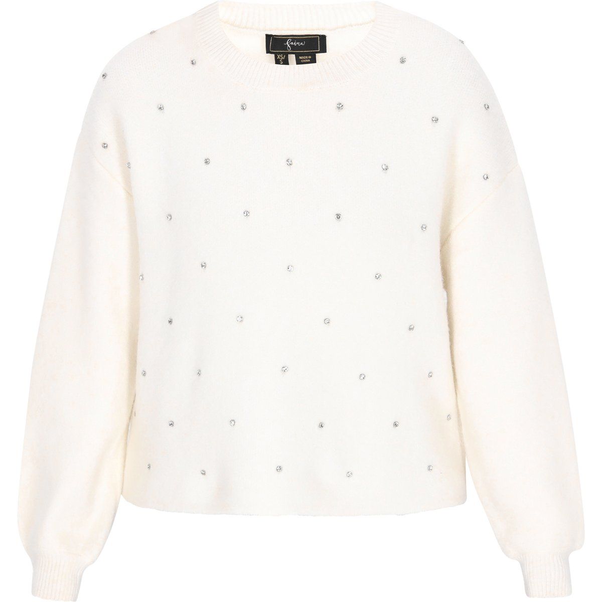 Faina Pullover Frauen cremefarben