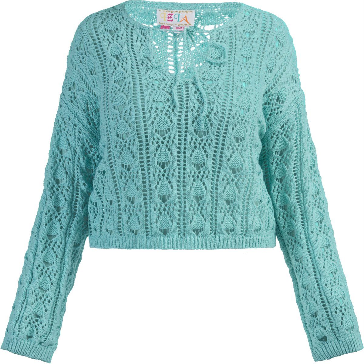 IZIA Strickpullover Damen türkis