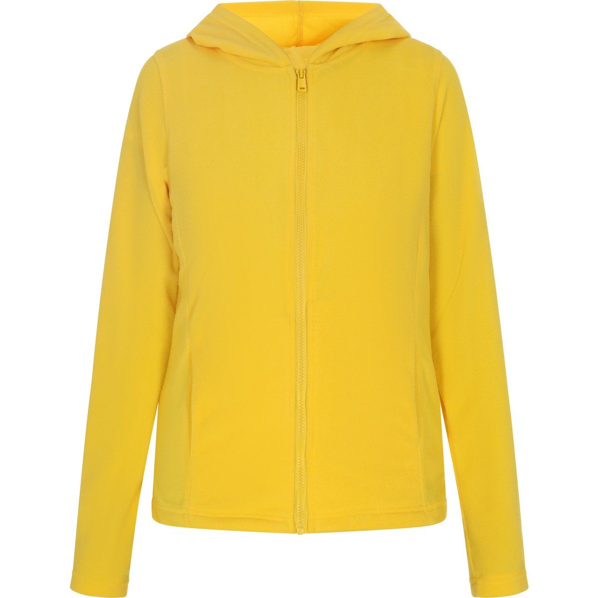 Weiche Fleecejacke mit Kapuze