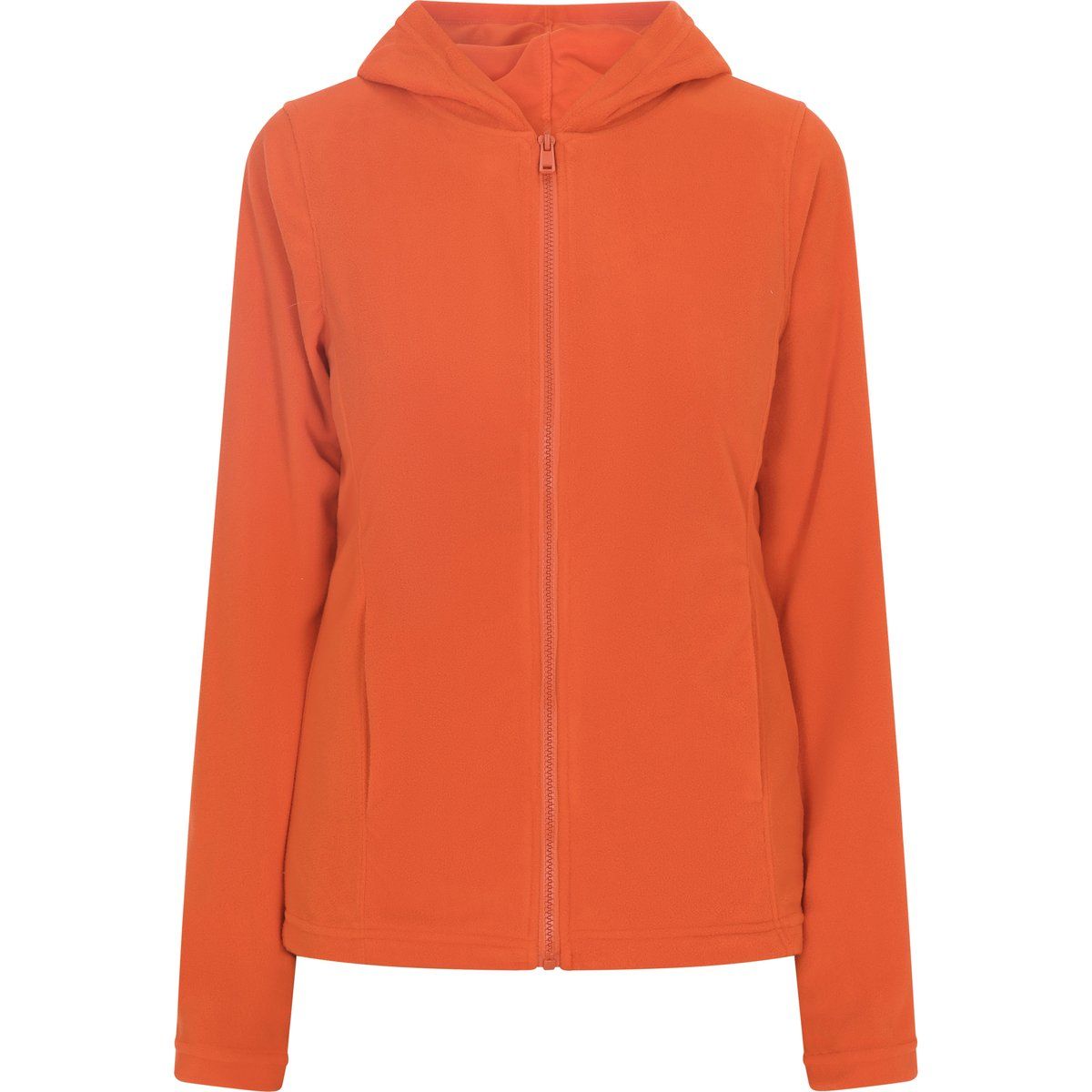 Gemütliche Fleecejacke mit Kapuze