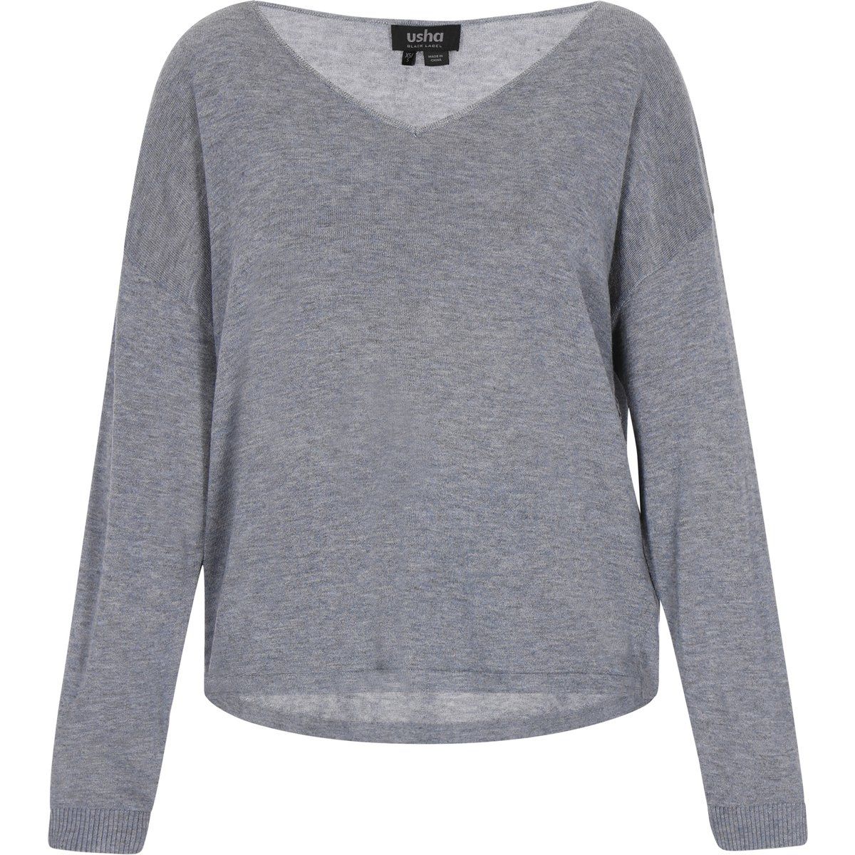 usha Pullover Frauen Graumelange