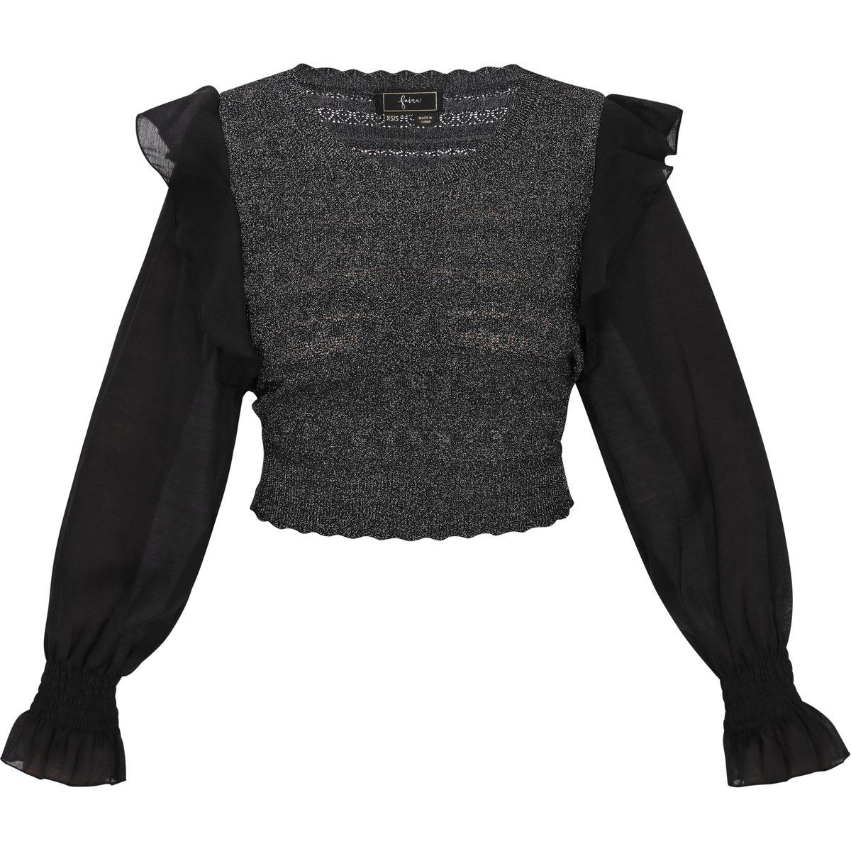 Faina Pullover Frauen Schwarz