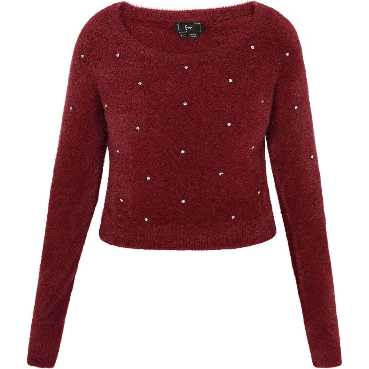 Faina Pullover Frauen Burgund
