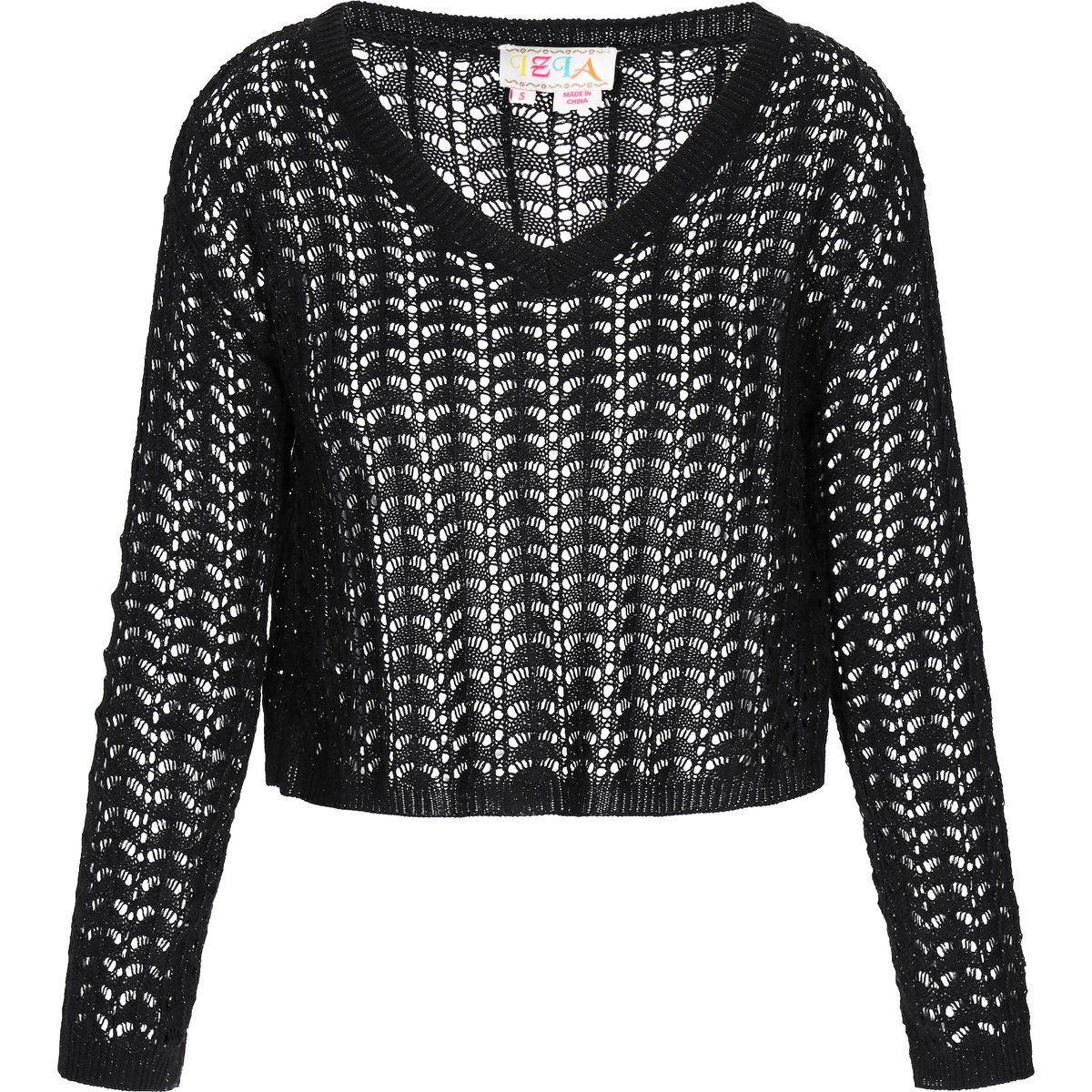 IZIA Pullover Frauen Schwarz