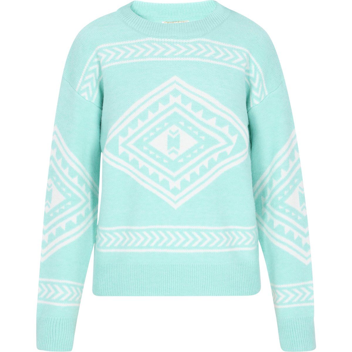 IZIA Pullover Frauen Aqua