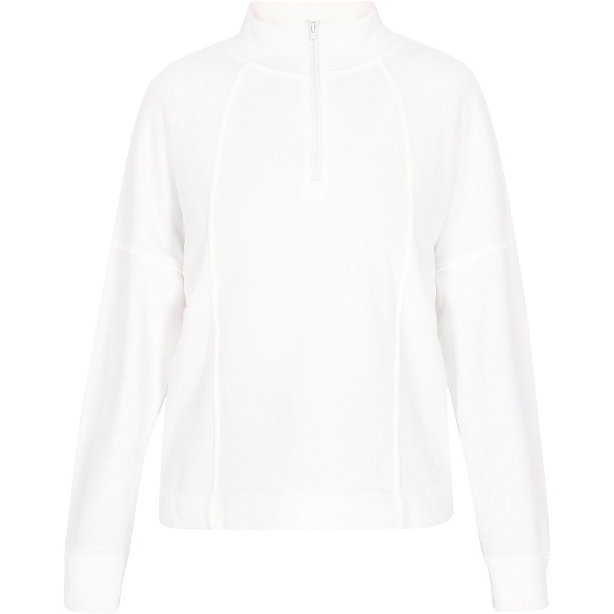 Damen Half-Zip Pullover Sweatshirt