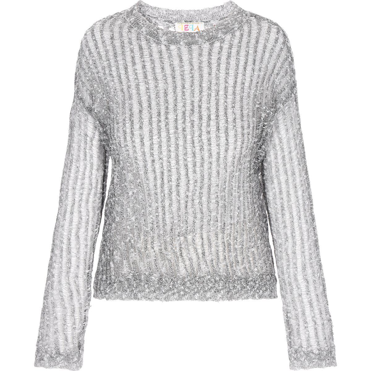 IZIA Pullover Frauen schwarz-weiß