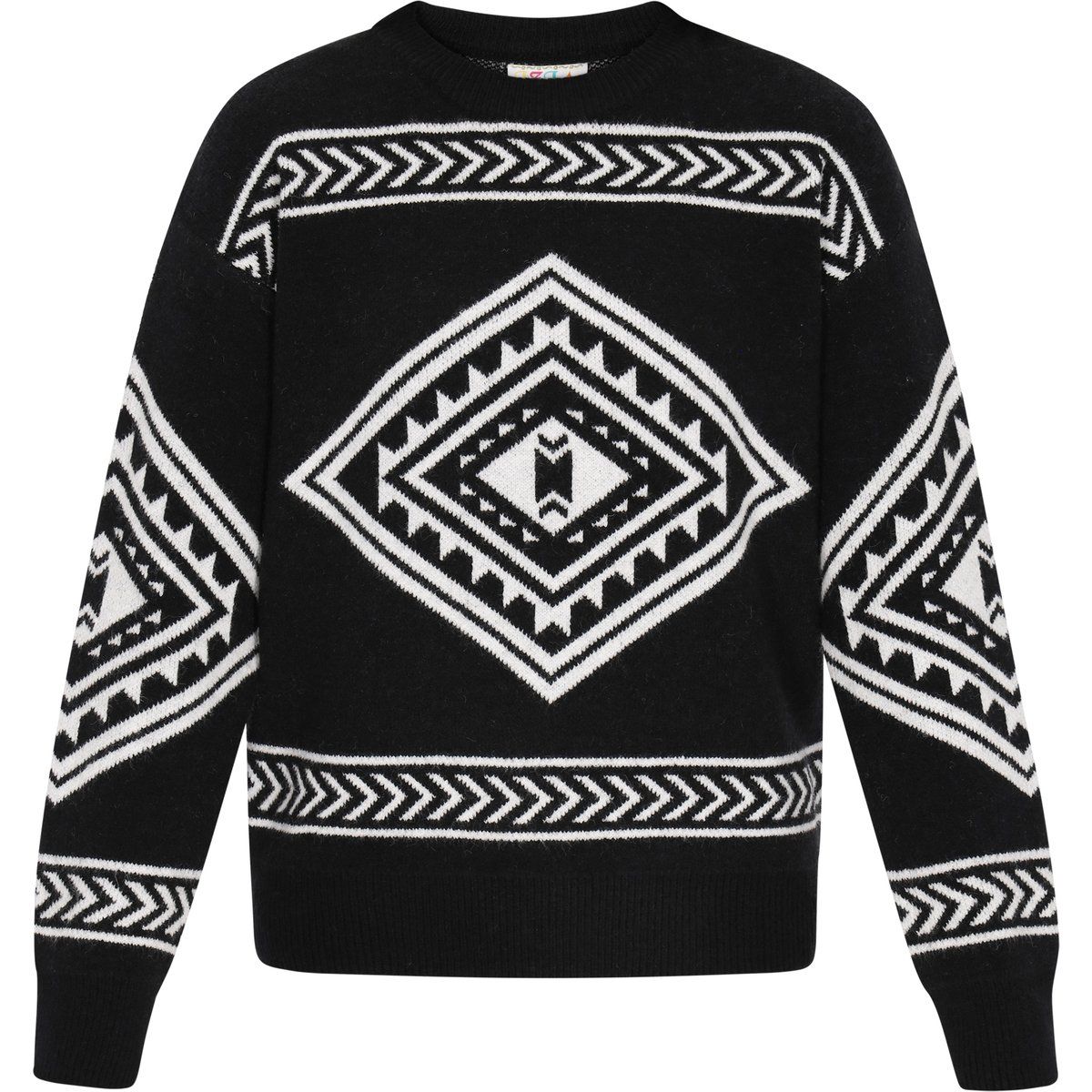 IZIA Pullover Frauen Schwarz