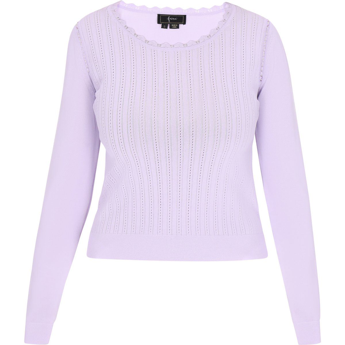 Faina Pullover Frauen Lavendel