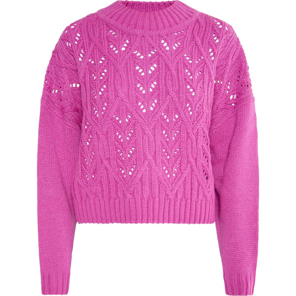 IZIA Strickpullover Damen Bierenpink