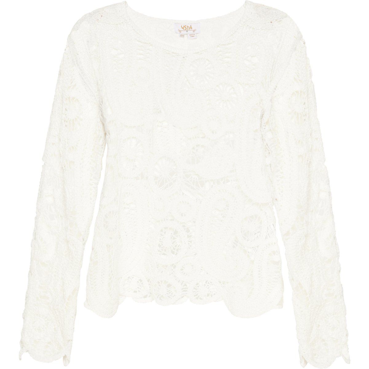 usha Pullover Frauen Weiß