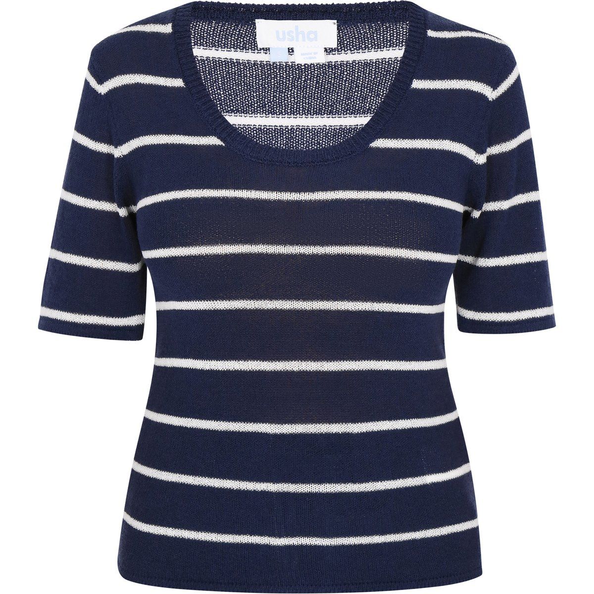 usha Pullover Frauen Marineweiß
