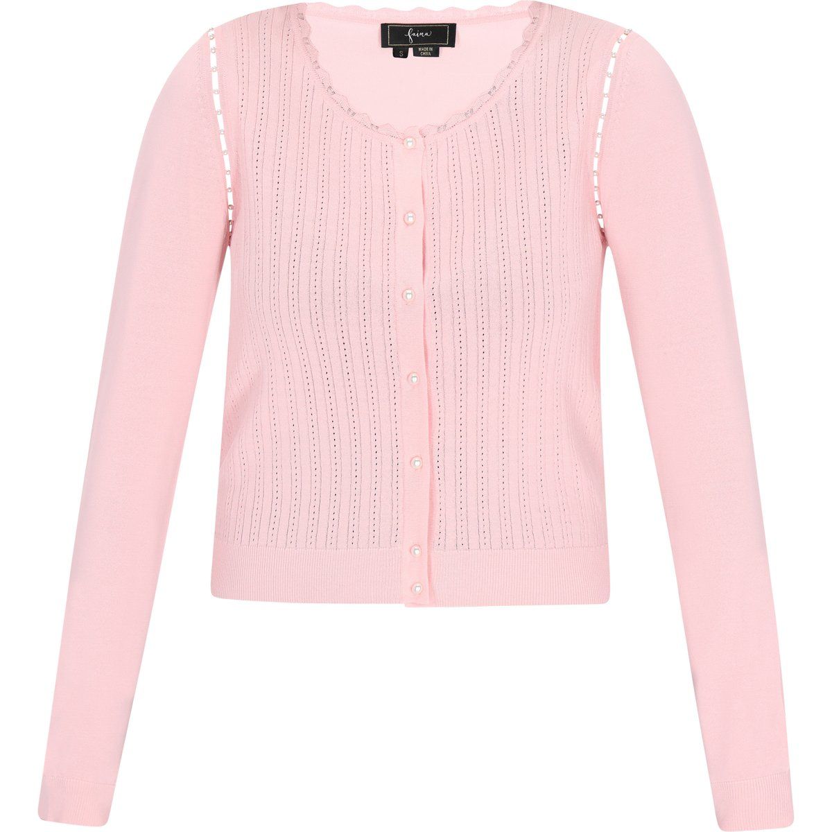 Faina Strickjacke Frauen Rosa