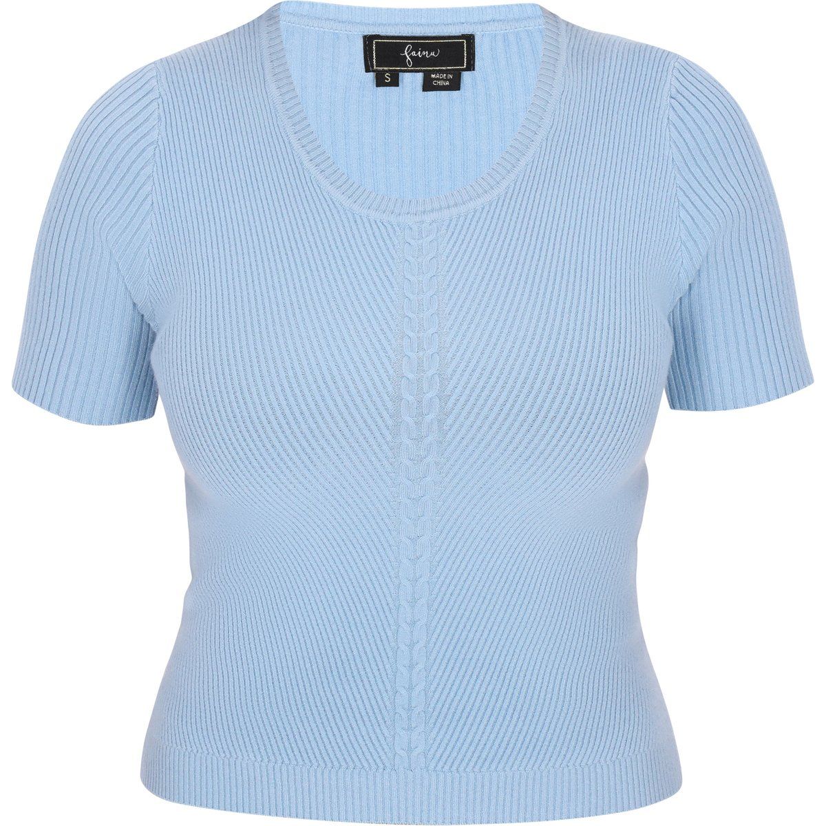 Faina Pullover Frauen hellblau