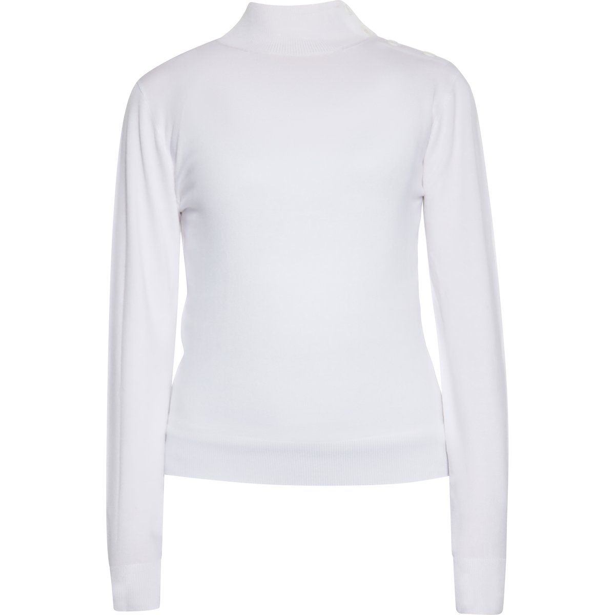 Klassischer Rollkragen Strickpullover