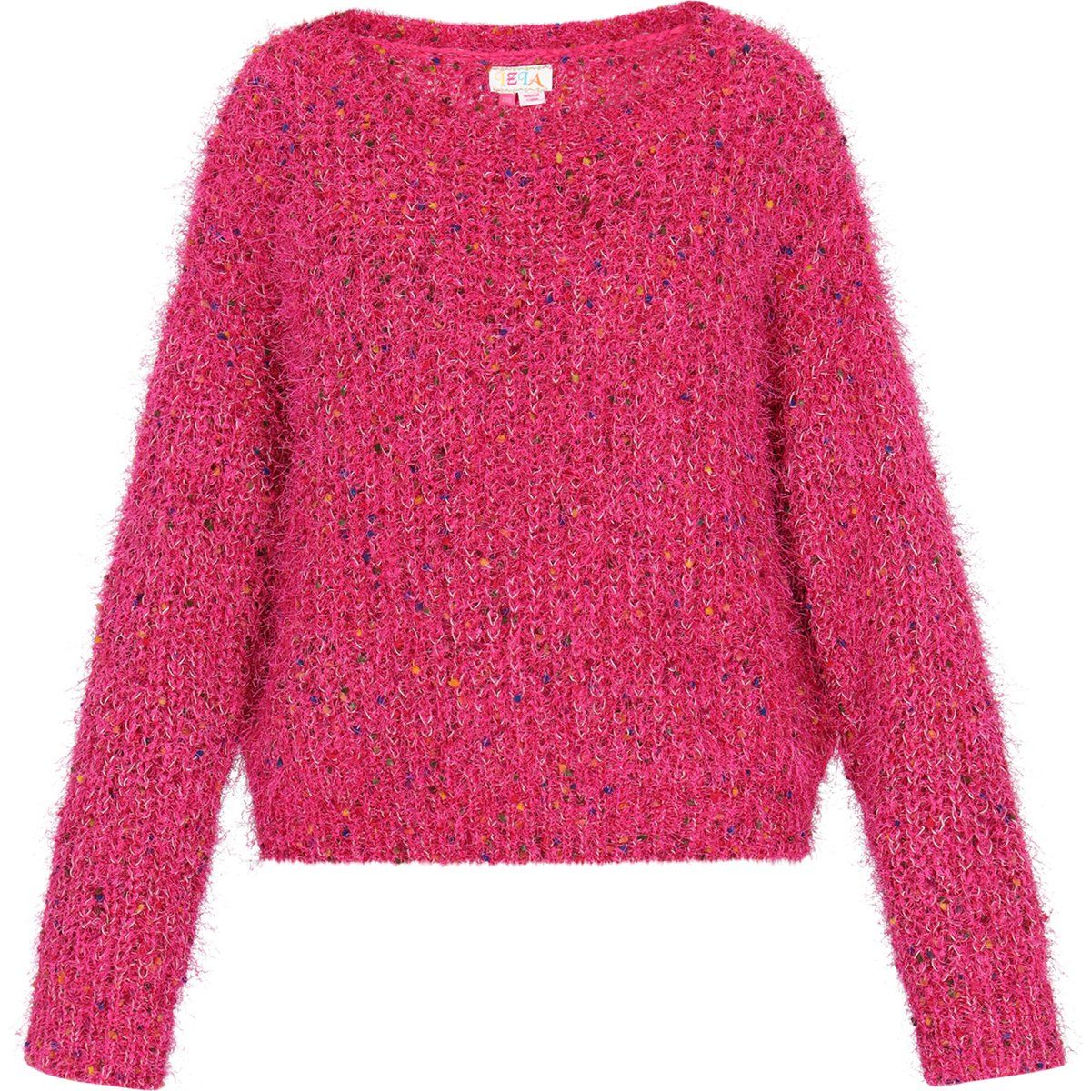 IZIA Pullover Frauen fuchsia mehrfarbig