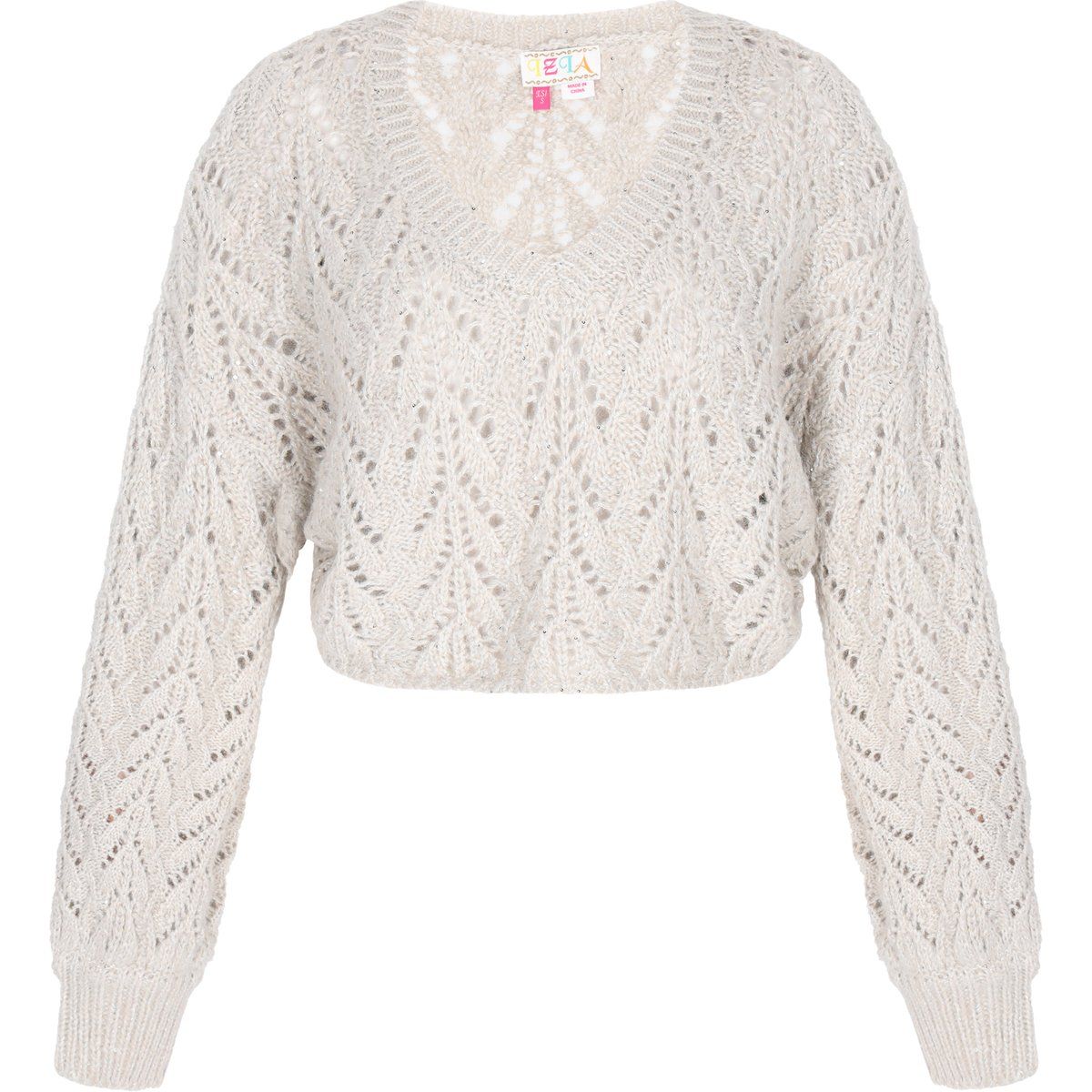 IZIA Pullover Frauen grau
