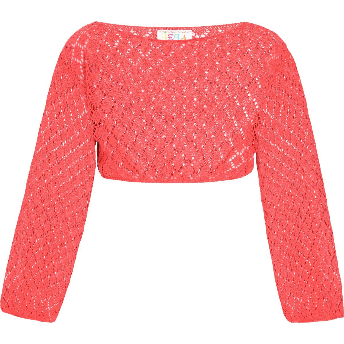 IZIA Pullover Frauen orange