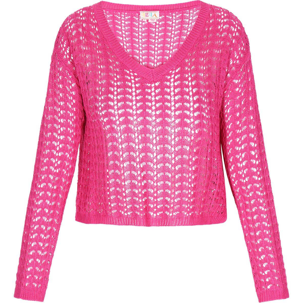 IZIA Pullover Frauen Fuchsie