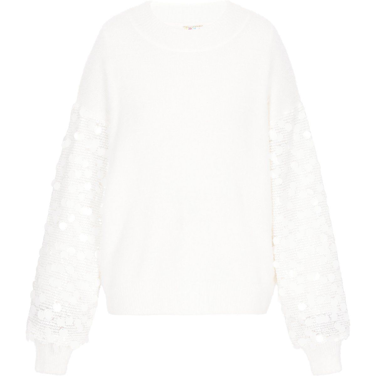 IZIA Pullover Frauen Weiß