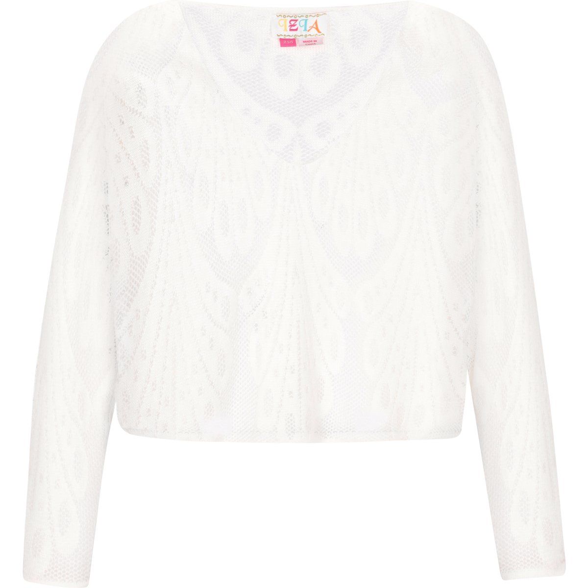 IZIA Pullover Frauen cremefarben