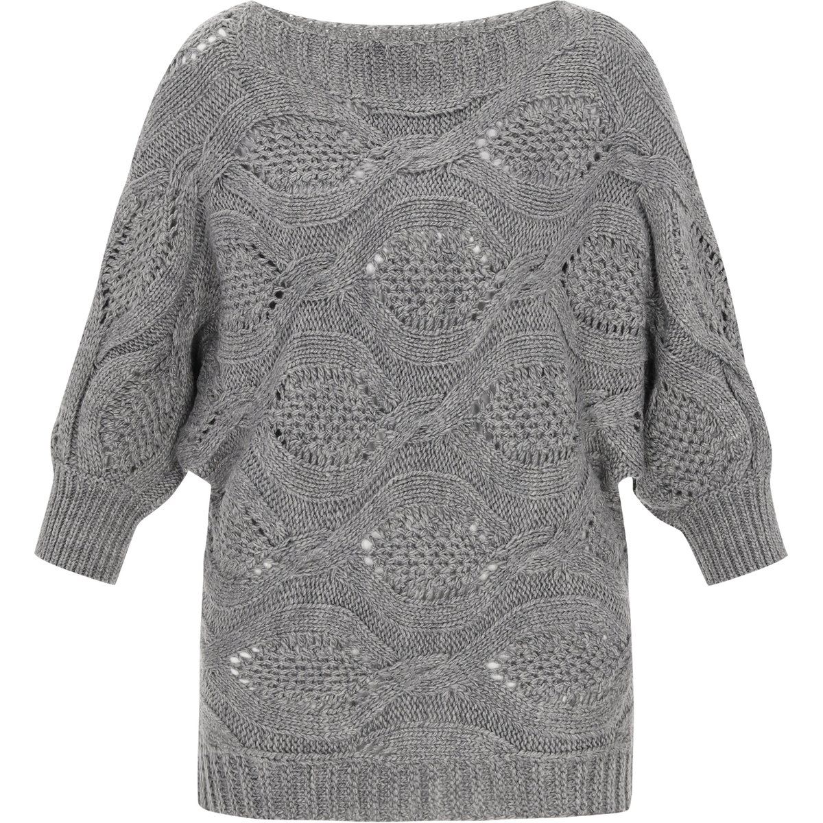 usha Pullover Frauen Graumelange
