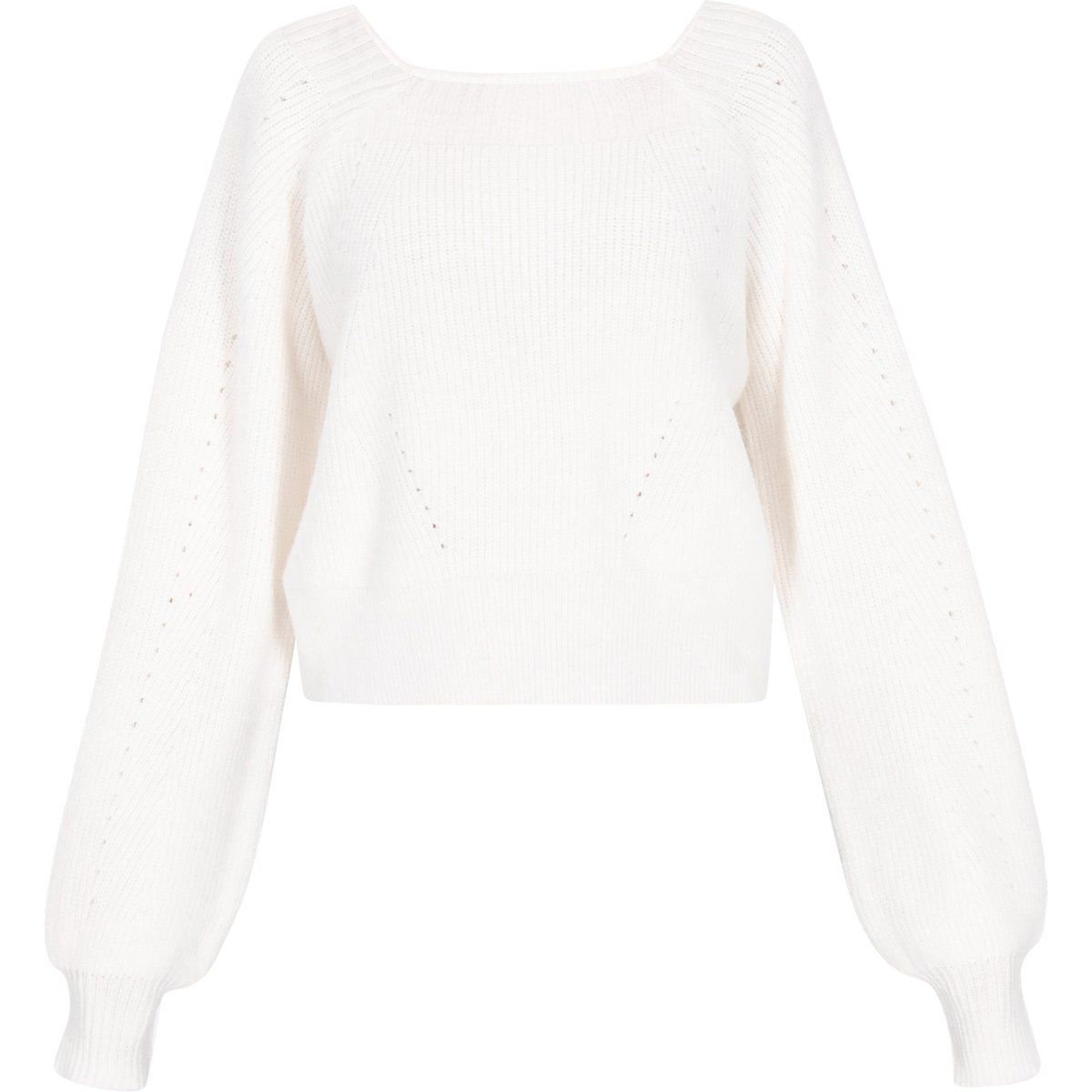 IZIA Pullover Frauen cremefarben